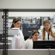 Lab technicians working at the Brazilian Doping Control Laboratory (LBCD). (Image: Associated Press)